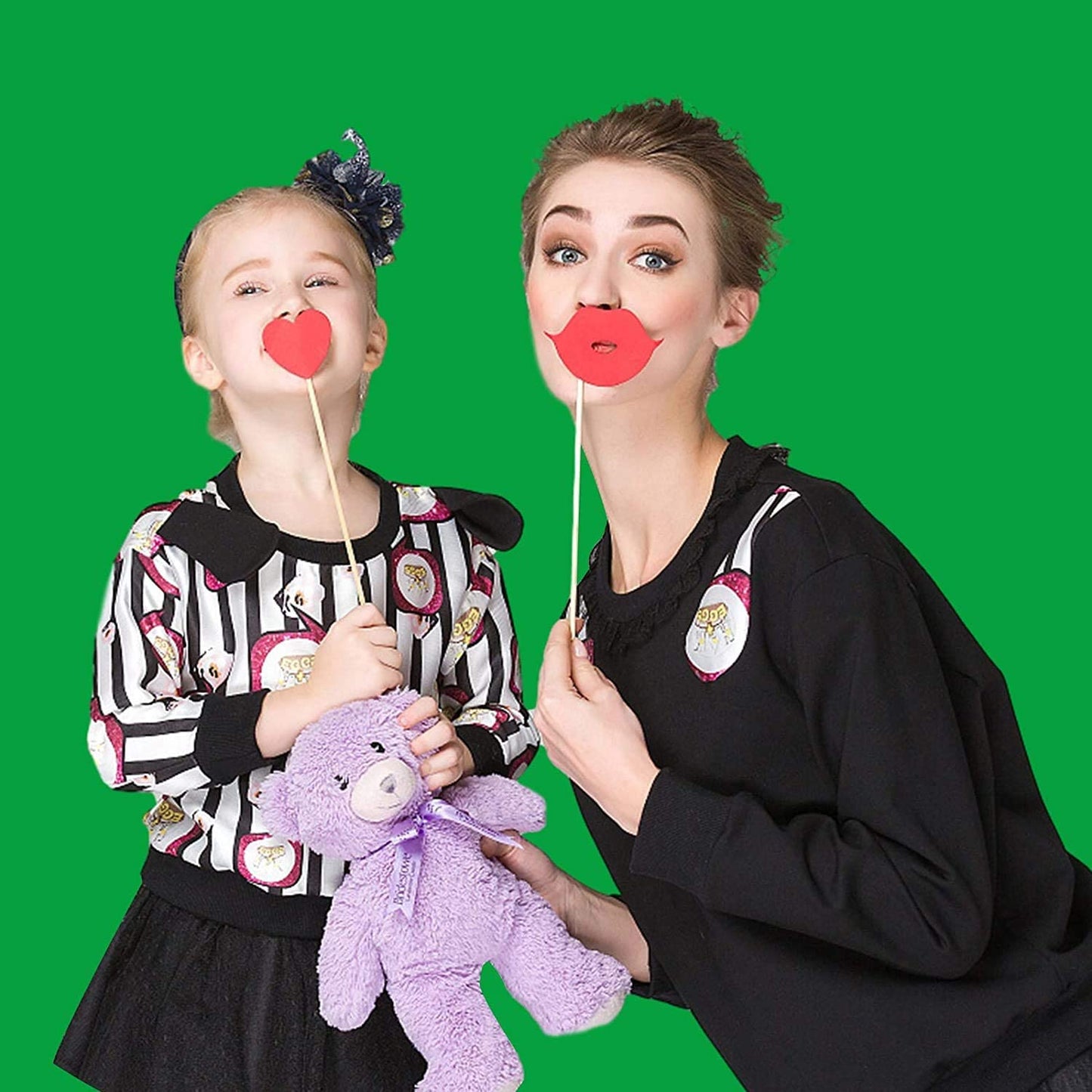 Selens Green Screen Backdrop Stand Kit 6.5x10ft Système de support de fond avec toile de fond Chromakey 6.5x10ft avec pinces