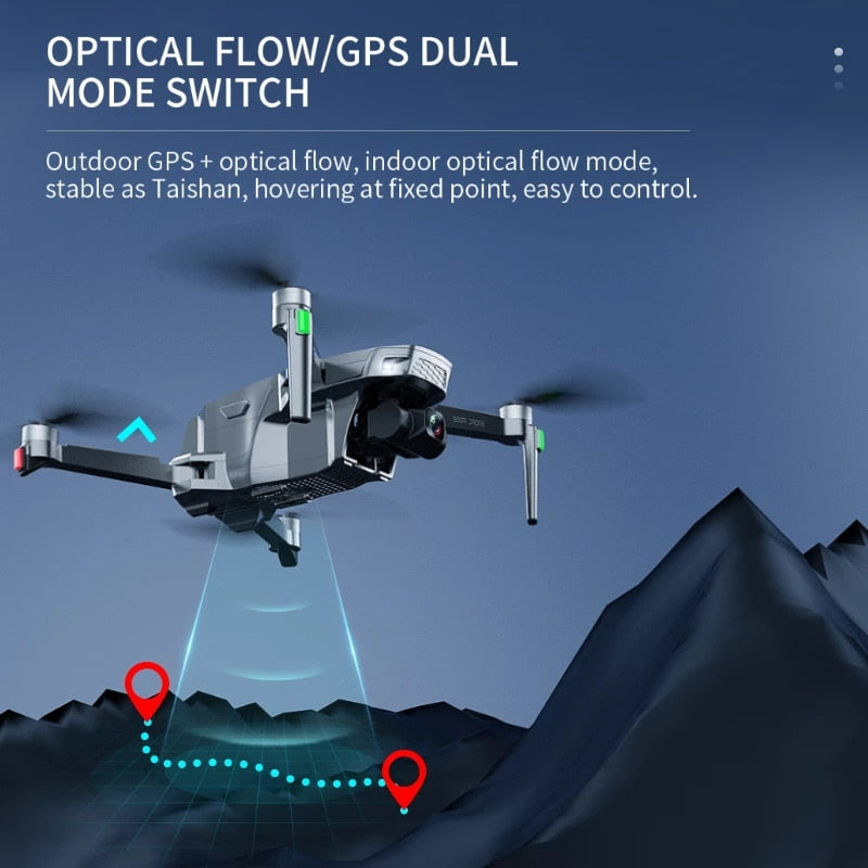SG907 MAX / SG907SE Drone 4k Profesional Dron avec caméra Cardan 3 axes Brushless 5G Wif GPS Flux optique RC Quadcopter vs SG906