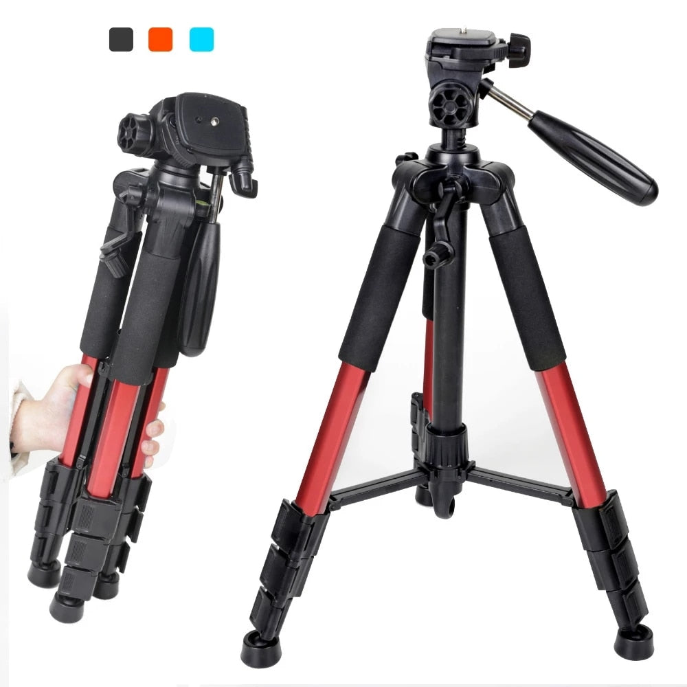 ZOMEI Q111 professionnel Portable voyage en aluminium caméra trépied et tête panoramique pour SLR DSLR appareil photo numérique trois couleurs
