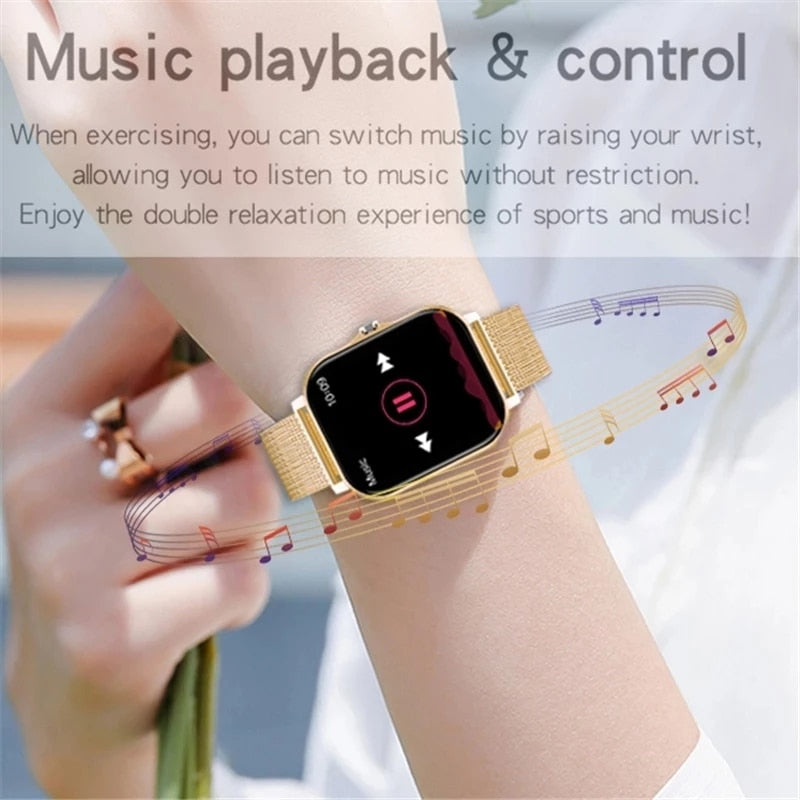 Pleine touche Sport montre intelligente hommes femmes fréquence cardiaque Fitness Tracker Bluetooth appel Smartwatch montre-bracelet GTS 2 P8 plus montre + boîte