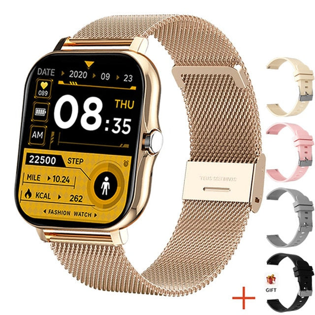 Pleine touche Sport montre intelligente hommes femmes fréquence cardiaque Fitness Tracker Bluetooth appel Smartwatch montre-bracelet GTS 2 P8 plus montre + boîte