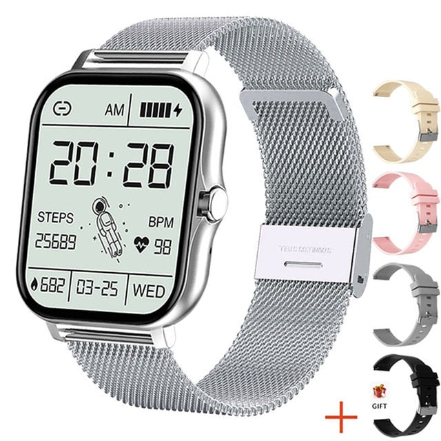 Pleine touche Sport montre intelligente hommes femmes fréquence cardiaque Fitness Tracker Bluetooth appel Smartwatch montre-bracelet GTS 2 P8 plus montre + boîte