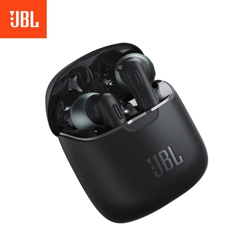 JBL Tune 220TWS – Ecouteurs Pure Bass sans fil – Appels stéréo mains libres grâce au bluetooth