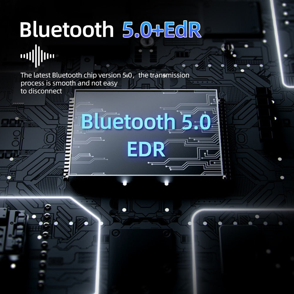 Kebidumei Bluetooth5.0 Speaker Moto Helmet Headset Ultra-Thin Motorcycle Earphones Wireless Headphone Handsfree Call Music Play