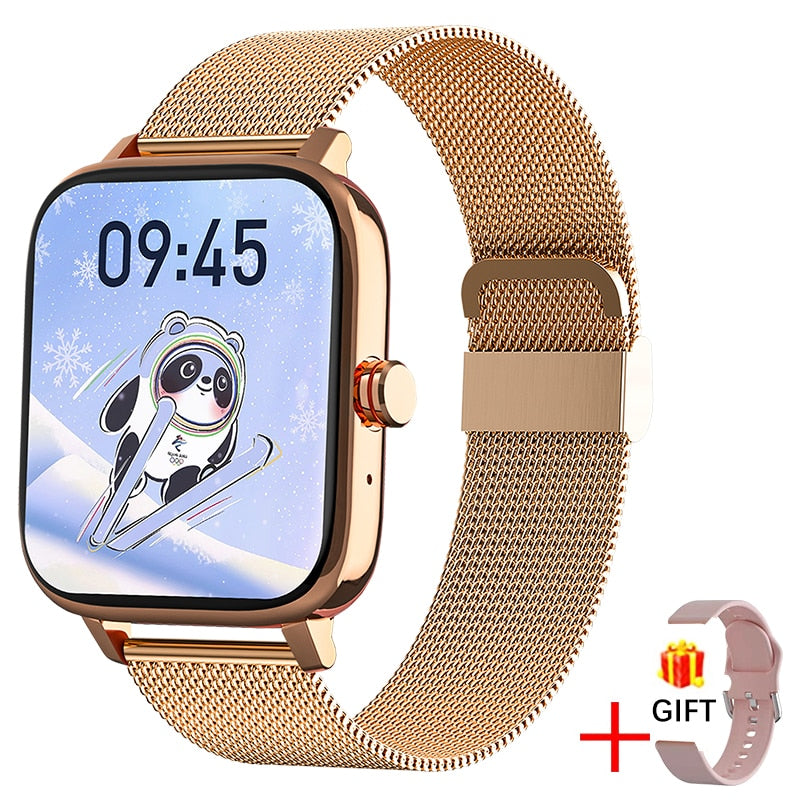 2023 Men Smart Watch Women Custom Dial Smartwatch For Men Android IOS Waterproof Bluetooth Watches Full Touch Bracelet Clock Men