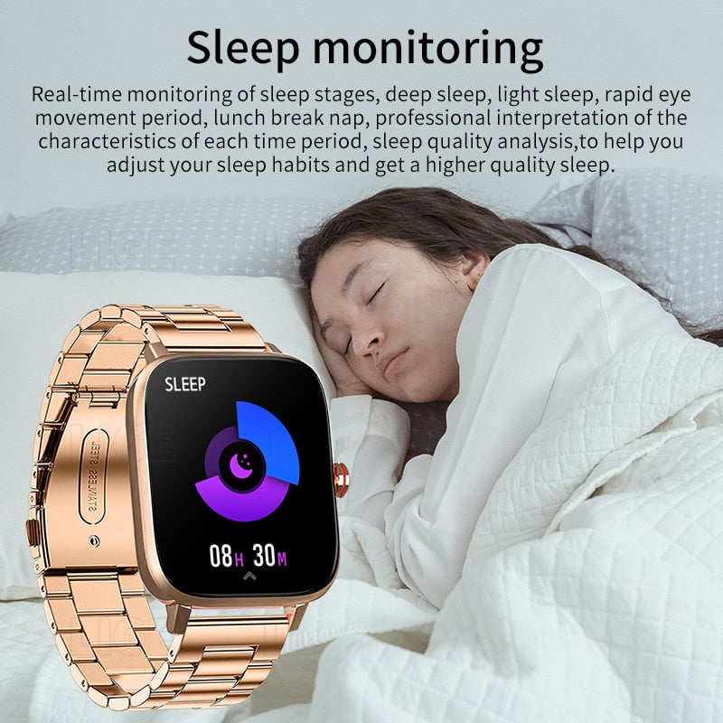 2023 Men Smart Watch Women Custom Dial Smartwatch For Men Android IOS Waterproof Bluetooth Watches Full Touch Bracelet Clock Men