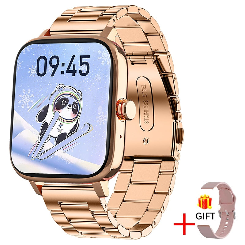 2023 Men Smart Watch Women Custom Dial Smartwatch For Men Android IOS Waterproof Bluetooth Watches Full Touch Bracelet Clock Men