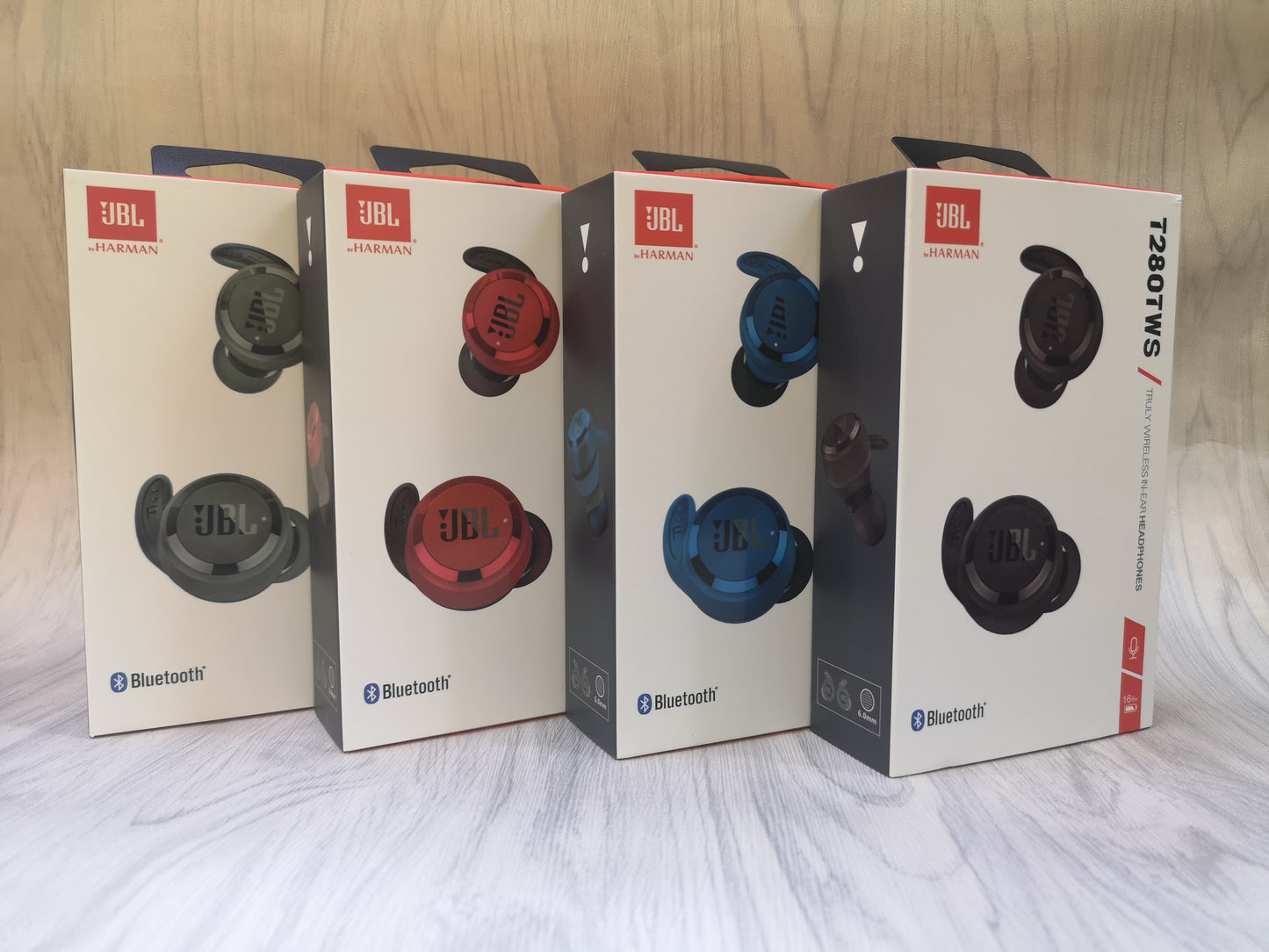 JBL – écouteurs Bluetooth d'origine T280TWS Pro, oreillettes stéréo, son de basse, stop-bruit, avec étui de chargement pour micro
JBL – écouteurs Bluetooth d'origine T280TWS Pro, oreillettes stéréo, son de basse, stop
