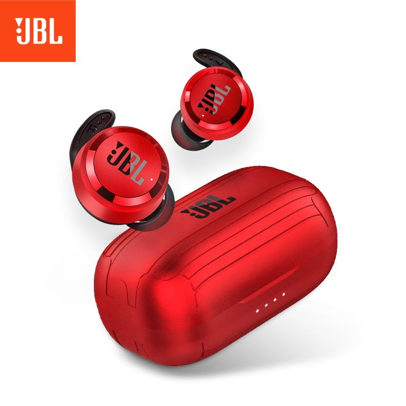 JBL – écouteurs Bluetooth d'origine T280TWS Pro, oreillettes stéréo, son de basse, stop-bruit, avec étui de chargement pour micro
JBL – écouteurs Bluetooth d'origine T280TWS Pro, oreillettes stéréo, son de basse, stop