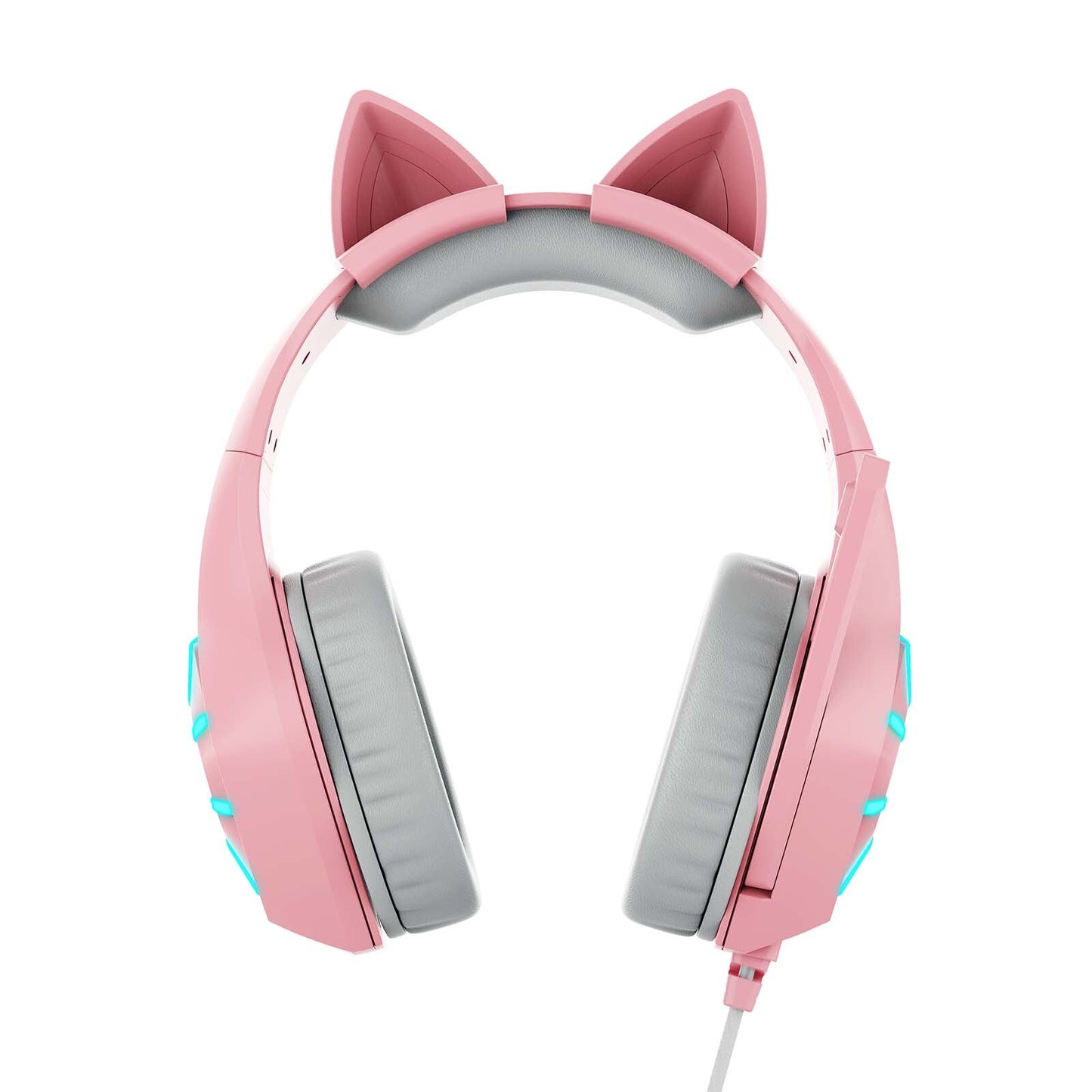 Casque de jeu sans fil USB filaire chat oreille Kitty casque Bluetooth casque 5.0 son HIFI pour PC/MAC/PS4/PS5 Microphone
