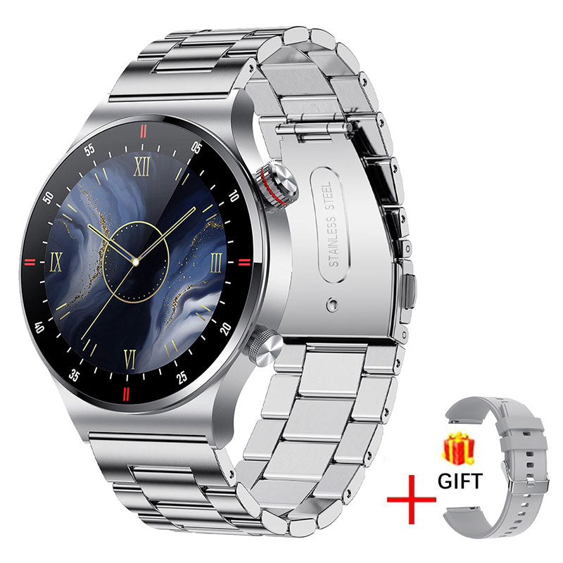 LIGE ECG + PPG Bluetooth appel montre intelligente hommes 2022 Bracelet de sport NFC étanche personnalisé montre visage hommes SmartWatch pour IOS Android