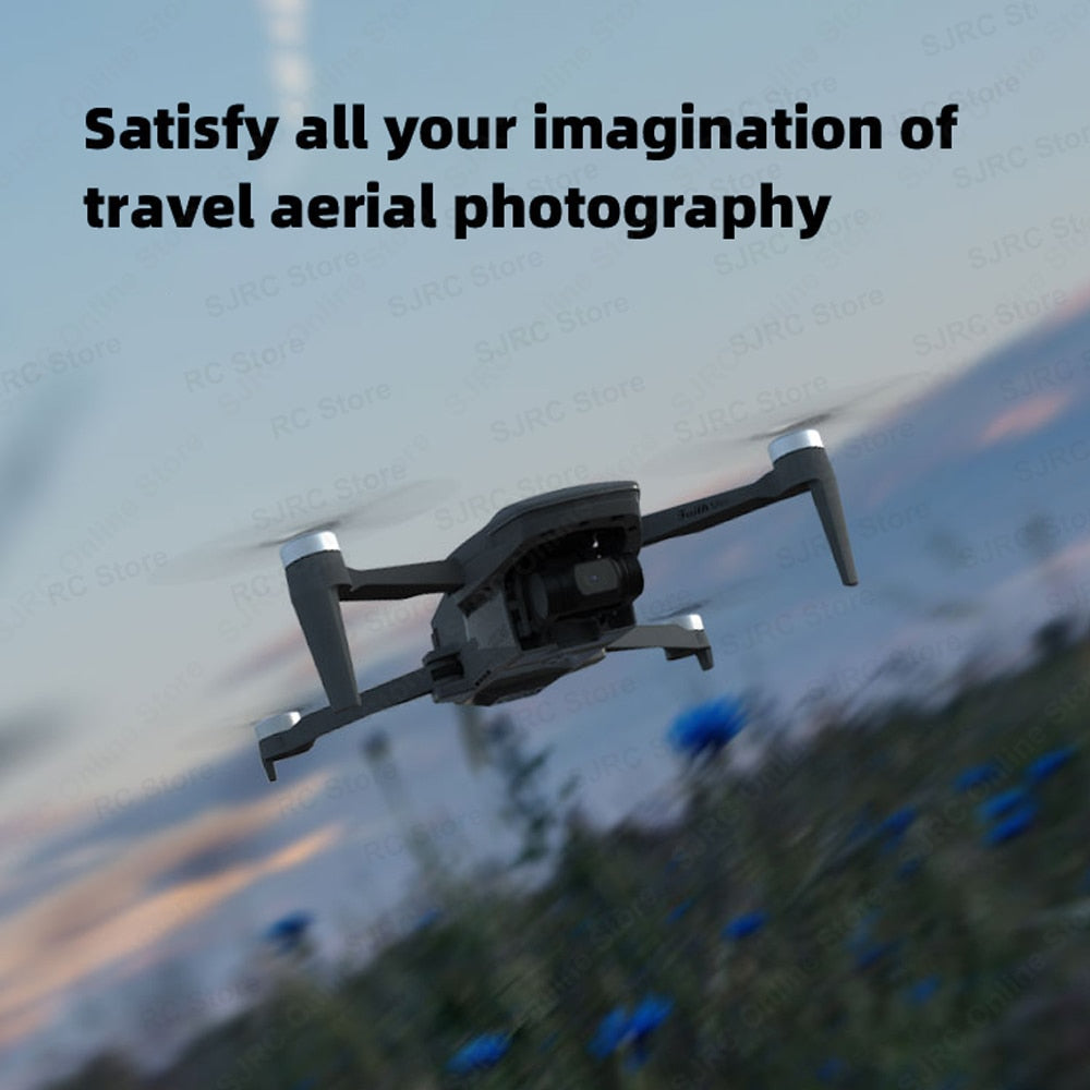 C-FLY Faith Mini FPV Drone professionnel 4K HD 1080P caméra Dron 3 axes cardan 5G WIFI GPS pliable Drones 240g RC quadrirotor