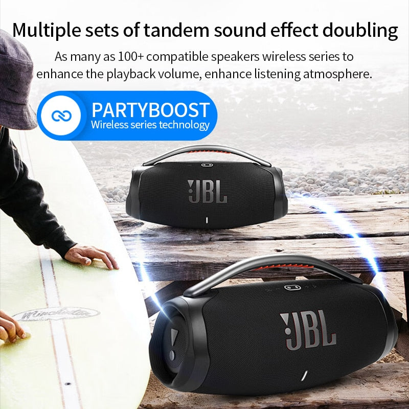 Boombox 3 Music Third Generation Wireless Bluetooth Outdoor Indoor Portable Sports Bass Sound For JBL Speakers