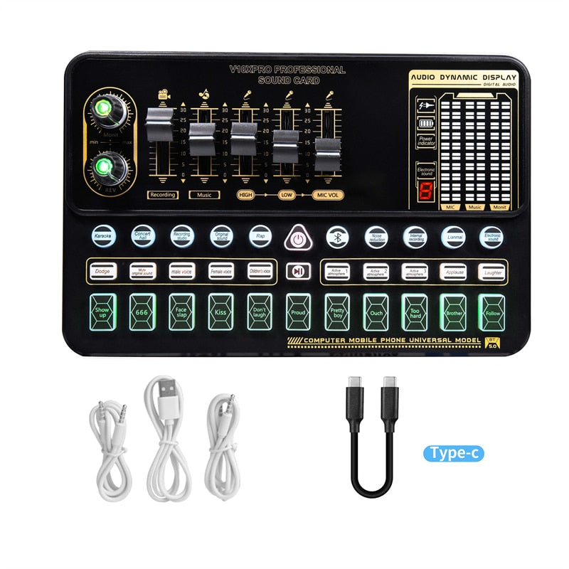 BM 800 ensemble de microphones à condensateur Microphone de Studio professionnel carte son en direct sans fil réglable micro Suspension bras de ciseaux