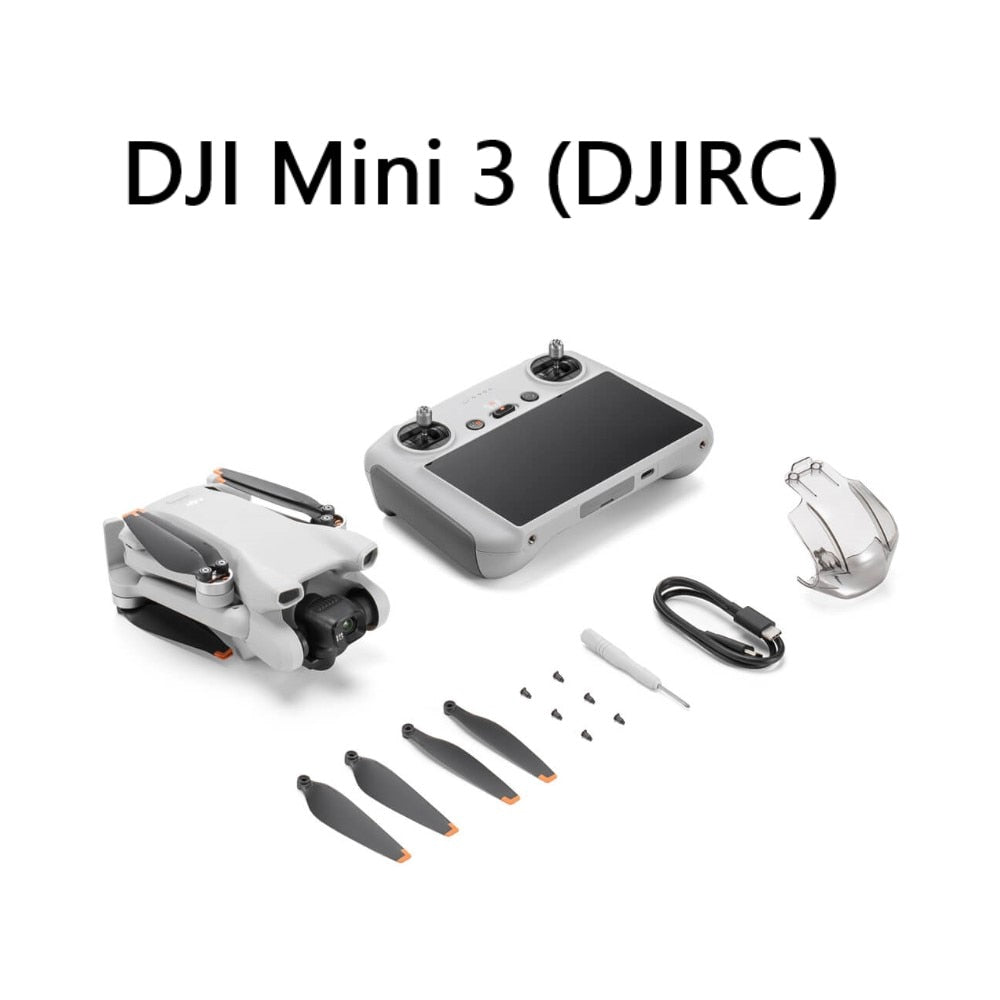 DJI Mini 3 et Mini-3 volent plus de drones combinés pour transmettre 38 min de temps de vol maximum vidéo 4K HDR 10 km de distance de transmission