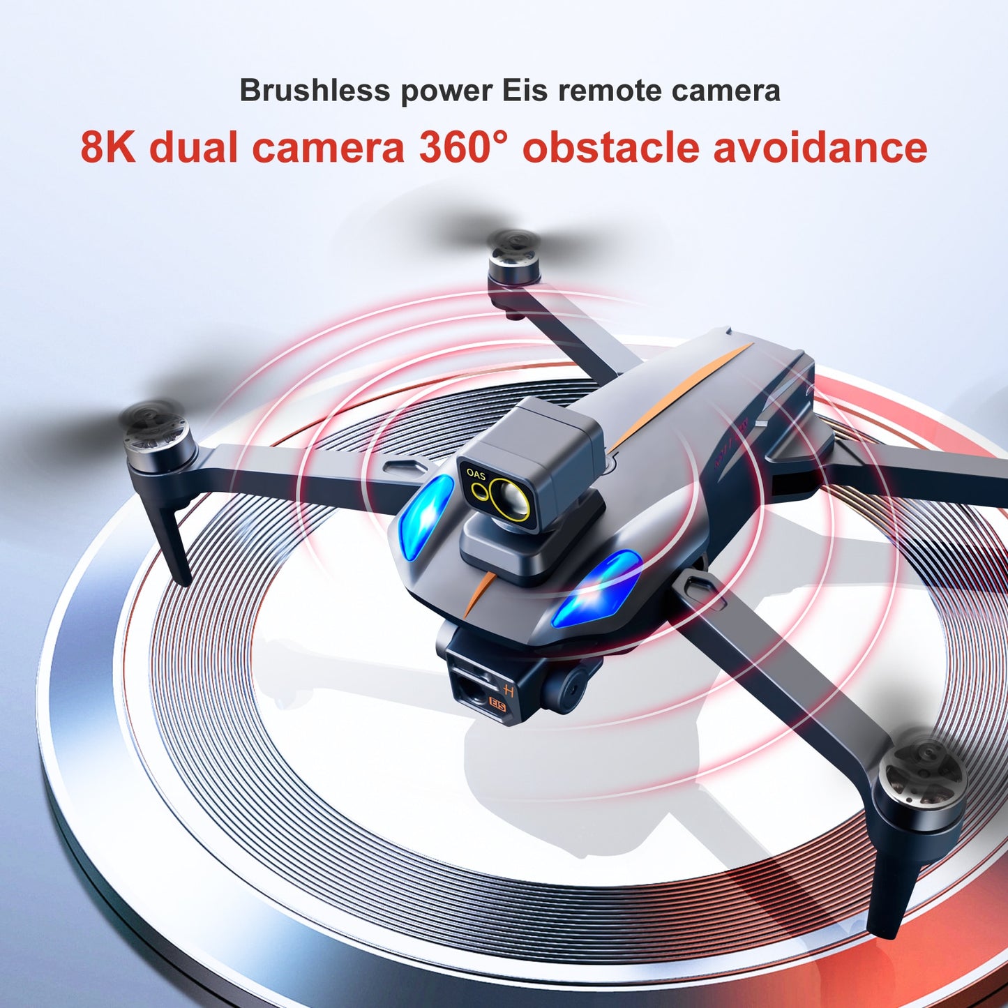 K911 MAX Drone 4K professionnel double caméra HD 5G WIFI GPS Dron 360 évitement d'obstacles moteur sans balai FPV RC quadrirotor