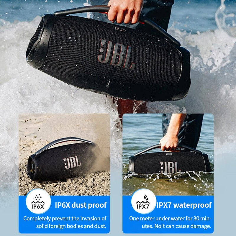 Boombox 3 Music Third Generation Wireless Bluetooth Outdoor Indoor Portable Sports Bass Sound For JBL Speakers