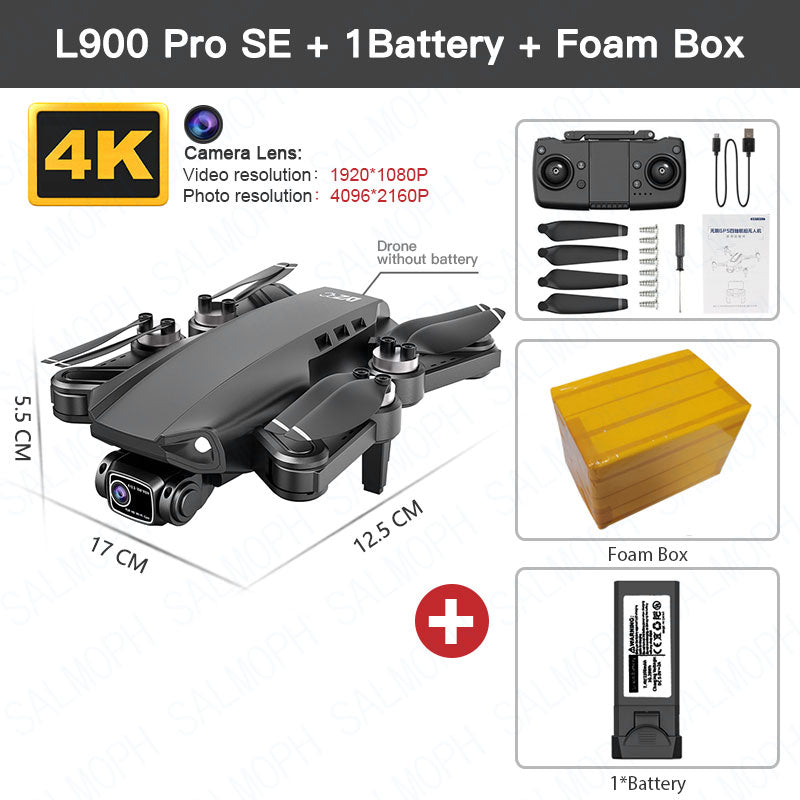 L900 Pro SE MAX Drone 4K Professional With Camera 5G WIFI 360 Obstacle Avoidance FPV Brushless Motor RC Quadcopter Mini Dron