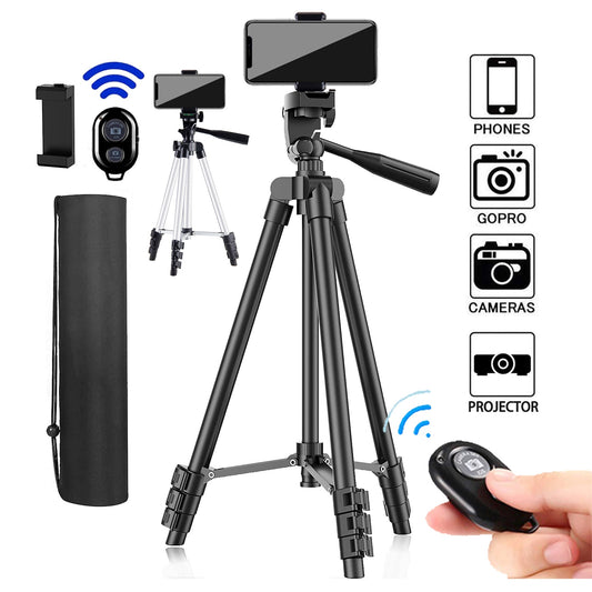 DSLR trépied Flexible extensible voyage léger support télécommande pour téléphone portable caméra Gopro Live Youtube