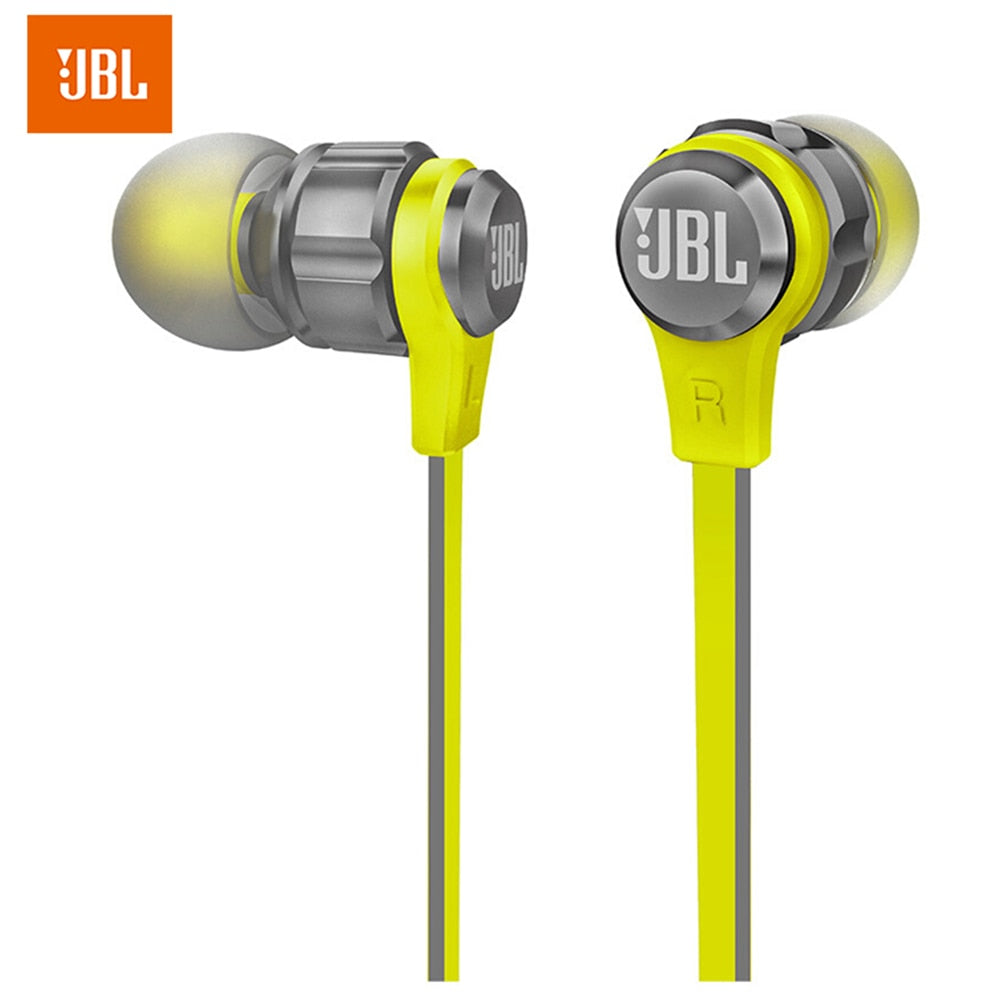 JBL T180A écouteurs stéréo intra-auriculaires 3.5mm casque de jeu Sport filaire écouteurs basses pures mains libres avec Microphone