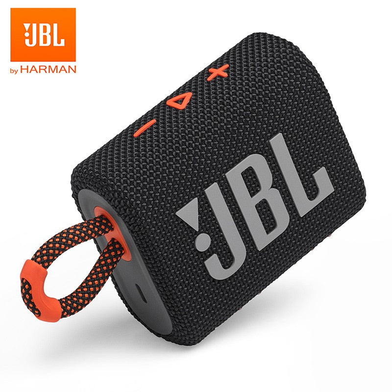 JBL Go 3, Enceinte Bluetooth Portable compacte et puissante au Style Audacieux, Étanche à l’Eau et à la poussière, Autonomie 5h, Bleue