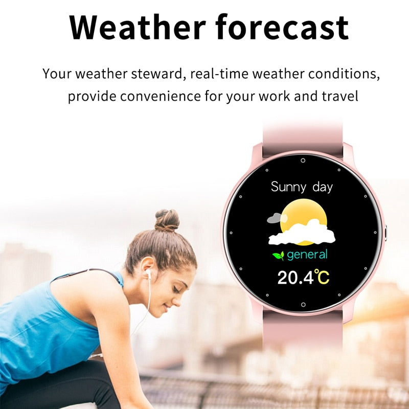 2022 montre intelligente hommes femmes plein écran tactile Sport Fitness montre homme IP67 étanche Bluetooth pour Android IOS Smartwatch hommes