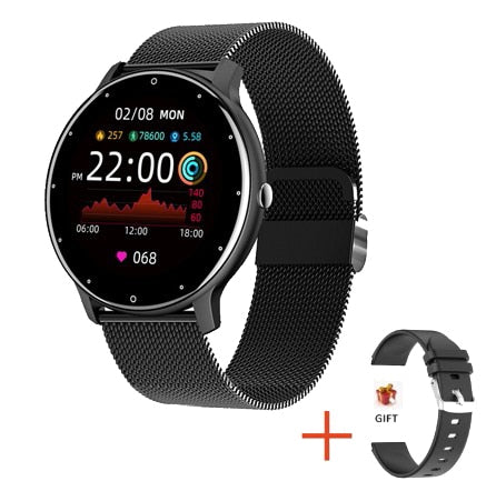 2022 montre intelligente hommes femmes plein écran tactile Sport Fitness montre homme IP67 étanche Bluetooth pour Android IOS Smartwatch hommes