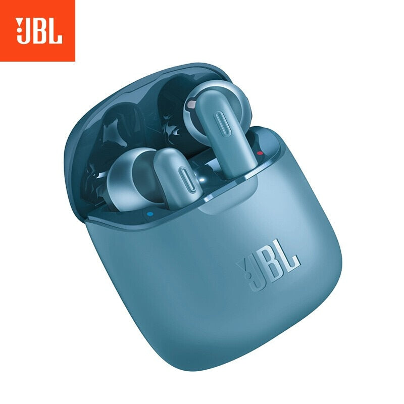 JBL Tune 220TWS – Ecouteurs Pure Bass sans fil – Appels stéréo mains libres grâce au bluetooth