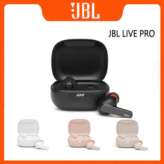 JBL – écouteurs sans fil Bluetooth LIVE PRO + TWS, casque de jeu, oreillettes de sport, étanche, originales