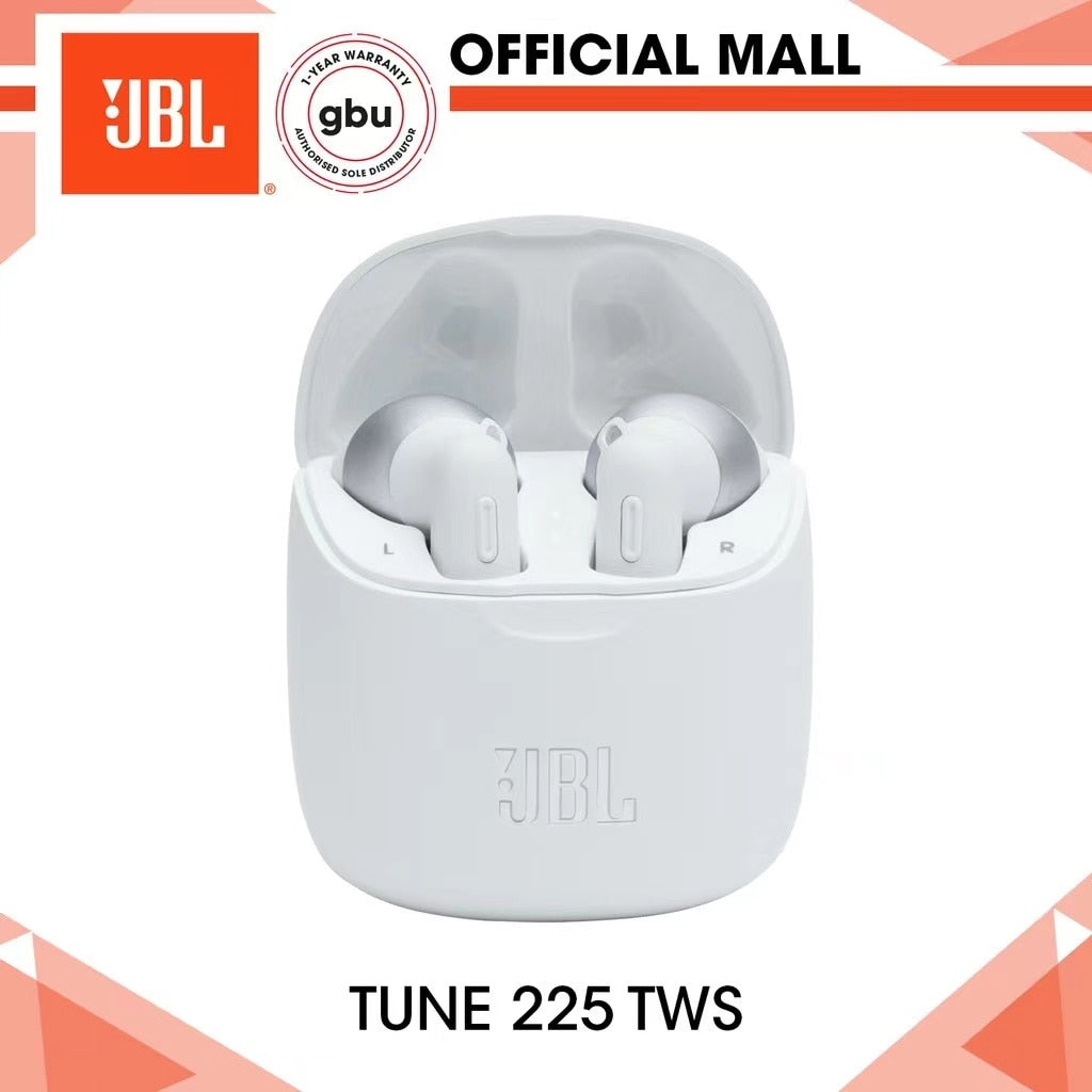JBL Tune 225 TWS Original sans fil Bluetooth casque sans fil Bluetooth casque stéréo écouteurs Microphone pour IOS Android