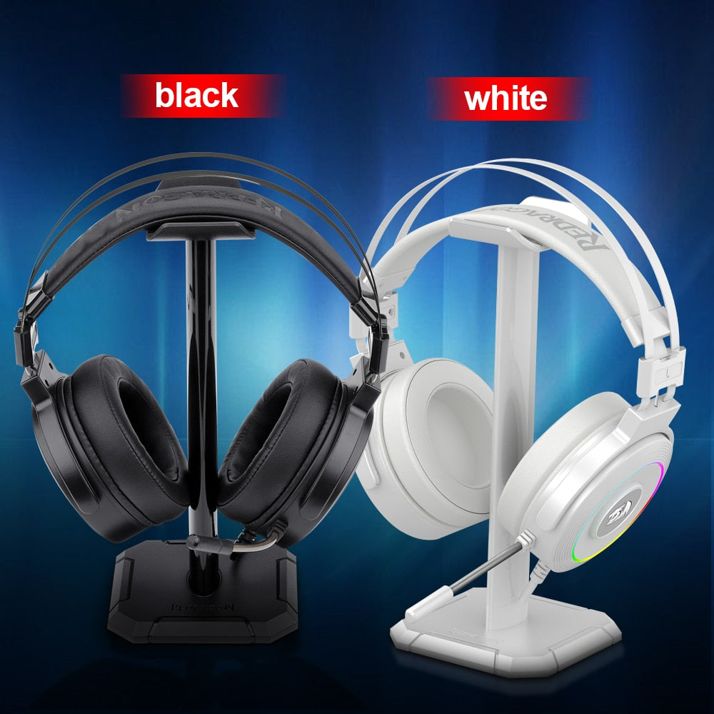 REDRAGON Lamia H320 rvb rétro-éclairage casque de jeu, 7.1 USB son Surround casque d'ordinateur écouteurs avec support de Microphone