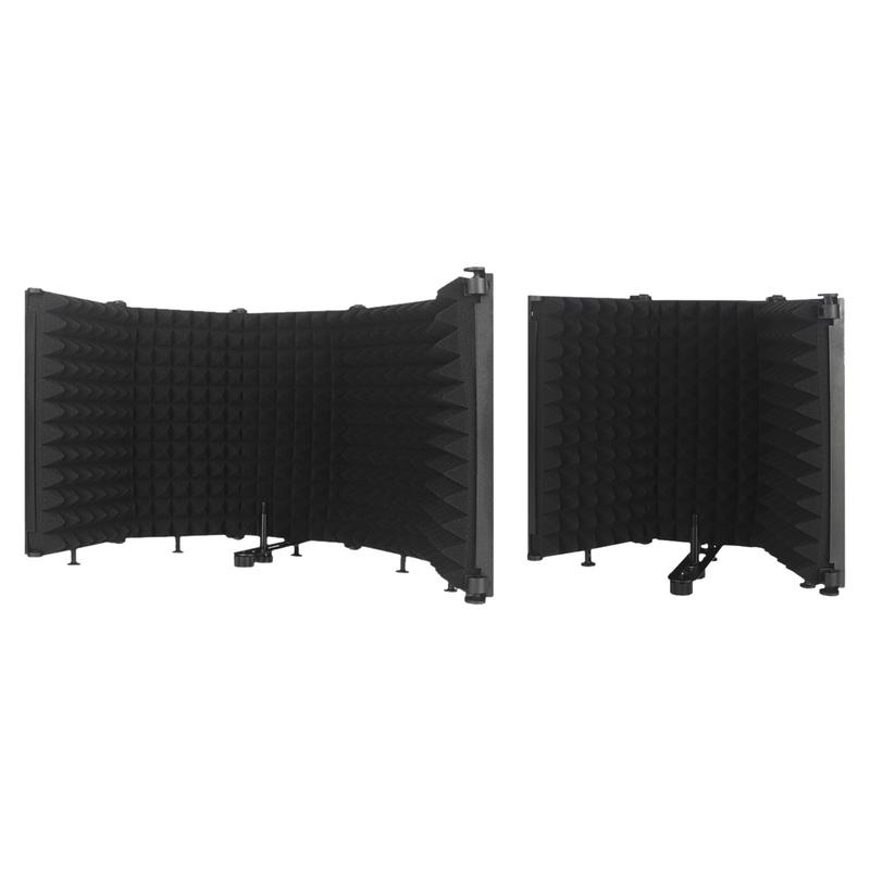 Bouclier d'isolation de microphone, équipement de réduction du bruit de diffusion, panneaux d'insonorisation acoustique de studio, cales insonorisées