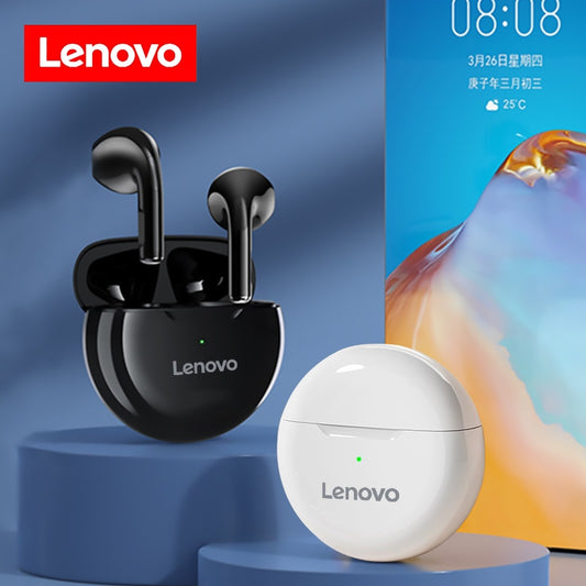 Lenovo HT38 casque sans fil Bluetooth écouteurs TWS HIFI écouteurs casques stéréo aides auditives avec micro pour téléphones de sport